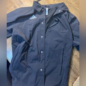 Adidas Button Clasp Lightweight Jacket with Back Design